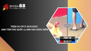 TRẬN 26 CPC3 30/5/2025 : ANH TÔN PHÚ QUỐC vs ANH HAI HOÓC MÔN