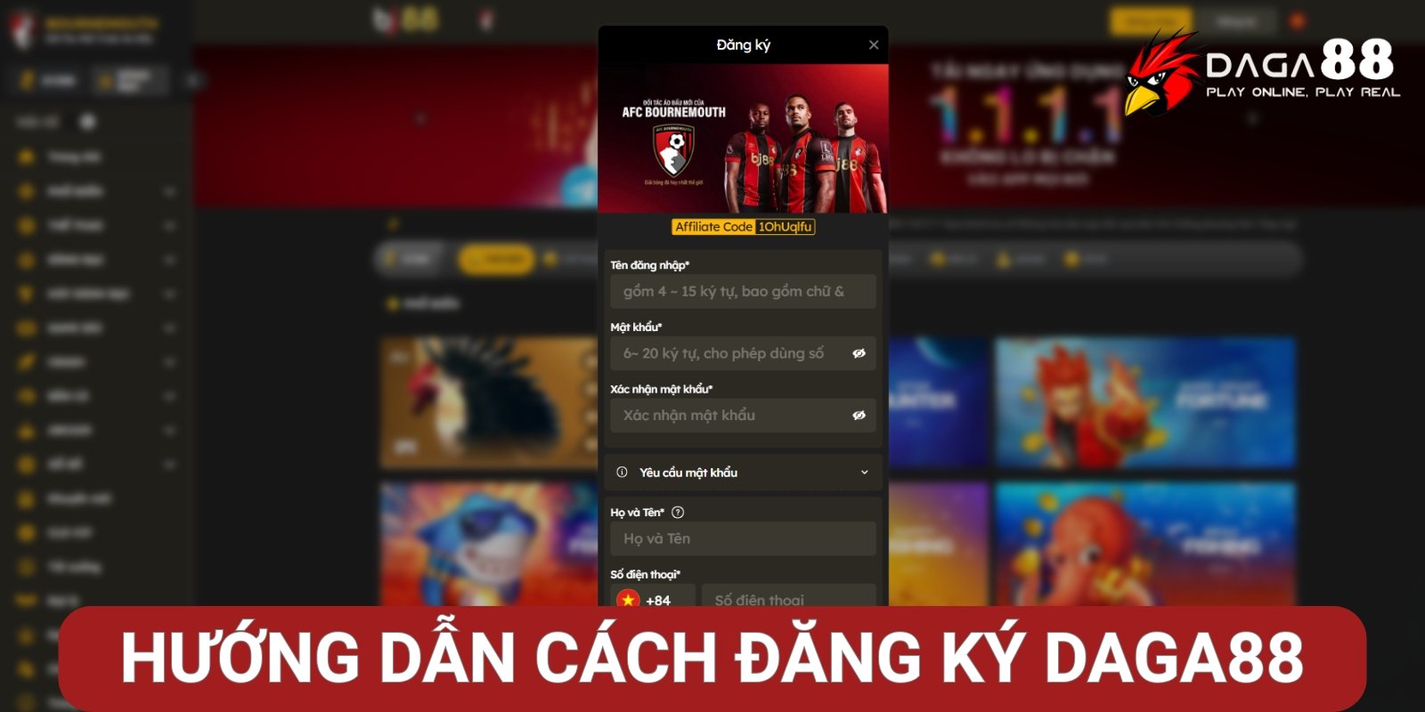 Hướng dẫn cách đăng ký Đá Gà 88 cho người mới Hướng dẫn cách đăng ký Đá Gà 88 cho người mới