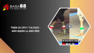 TRẬN 35 CPC1 7/6/2025 : ANH MẠNH vs ANH REN