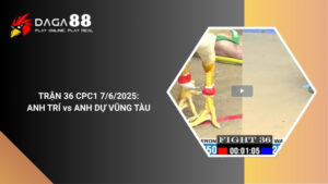 TRẬN 36 CPC1 7/6/2025 : ANH TRÍ vs ANH DỰ VŨNG TÀU